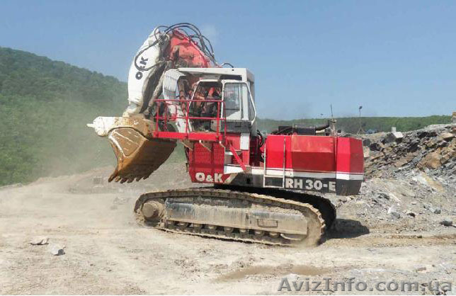 O&K RH 30 1997. Карьерный гусеничный экскаватор прямая лопата - 5,5м.куб. - <ro>Изображение</ro><ru>Изображение</ru> #1, <ru>Объявление</ru> #163978