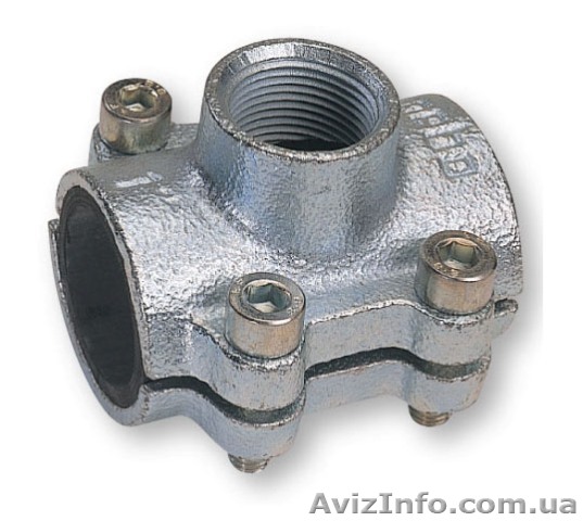 Врезка Гебо (Gebo) в стальные, чугунные, ПП и ПЭ трубы.  - <ro>Изображение</ro><ru>Изображение</ru> #1, <ru>Объявление</ru> #442421