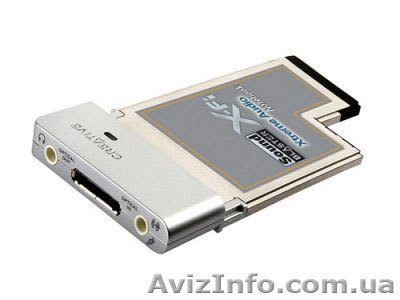 Звуковая карта Creative Sound Blaster X-Fi Xtreme Audio Notebook - <ro>Изображение</ro><ru>Изображение</ru> #1, <ru>Объявление</ru> #513011