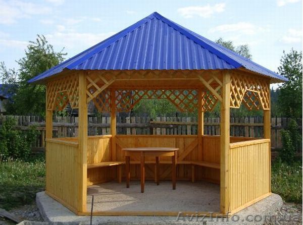 Деревяні альтанки - <ro>Изображение</ro><ru>Изображение</ru> #1, <ru>Объявление</ru> #853433