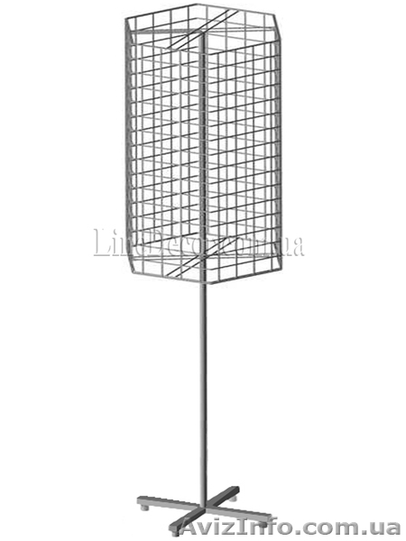 Торговельне обладнання, стійка  з сіткою. - <ro>Изображение</ro><ru>Изображение</ru> #1, <ru>Объявление</ru> #920201