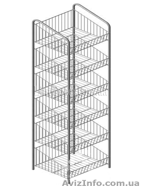  Продам торговельне обладнання. Стелаж  металевий  - <ro>Изображение</ro><ru>Изображение</ru> #1, <ru>Объявление</ru> #920203