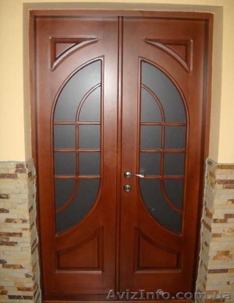 Дерев'яні двері з масиву дуба - <ro>Изображение</ro><ru>Изображение</ru> #1, <ru>Объявление</ru> #865759