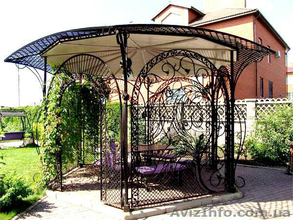 Кованные альтанки, беседки, уличные аксессуары! - <ro>Изображение</ro><ru>Изображение</ru> #1, <ru>Объявление</ru> #1164373