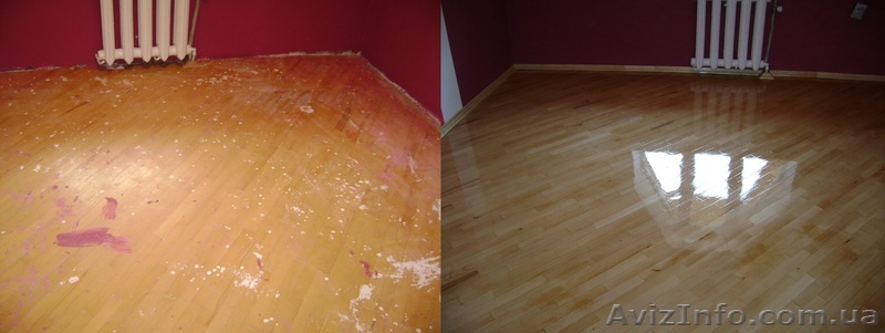 Циклювання, лакування паркета  - <ro>Изображение</ro><ru>Изображение</ru> #1, <ru>Объявление</ru> #1300838