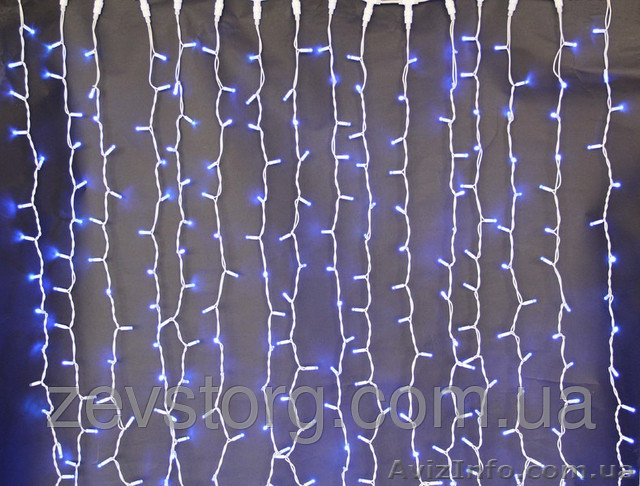 Гирлянда-штора 2 м х 1 м для внешних работ - <ro>Изображение</ro><ru>Изображение</ru> #1, <ru>Объявление</ru> #1330114