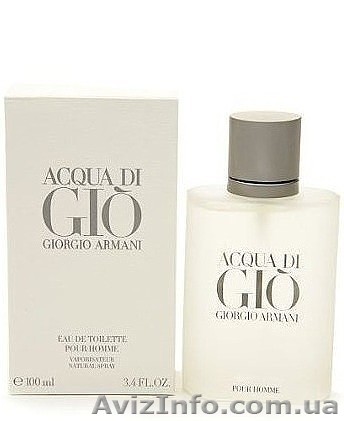 Парфюм мужской Giorgio Armani ACQUA DI GIO  100 ml - <ro>Изображение</ro><ru>Изображение</ru> #1, <ru>Объявление</ru> #1376163