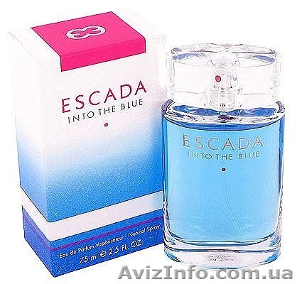 Парфюм женский Escada INTO THE BLUE 75 ml - <ro>Изображение</ro><ru>Изображение</ru> #1, <ru>Объявление</ru> #1376054