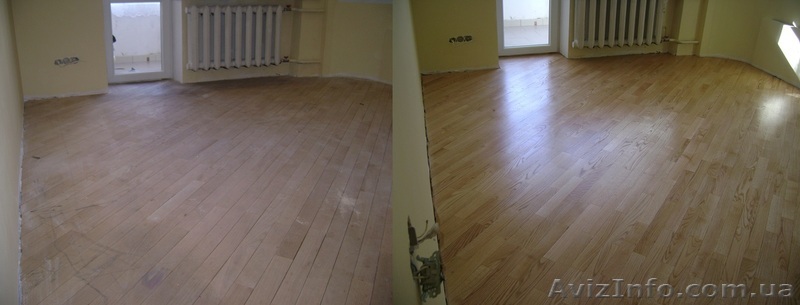 Реставрація паркета, шліфування лакування паркету та дошки - <ro>Изображение</ro><ru>Изображение</ru> #1, <ru>Объявление</ru> #1426307