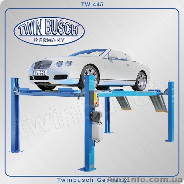 Чотирьохстійковий підйомник для сто, підйомники для сто купити ціна Twin Busch  - <ro>Изображение</ro><ru>Изображение</ru> #1, <ru>Объявление</ru> #1554540