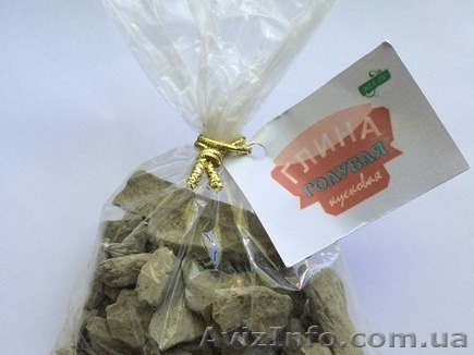 Глина Голубая кусковая, пробник 100 г - <ro>Изображение</ro><ru>Изображение</ru> #1, <ru>Объявление</ru> #852391