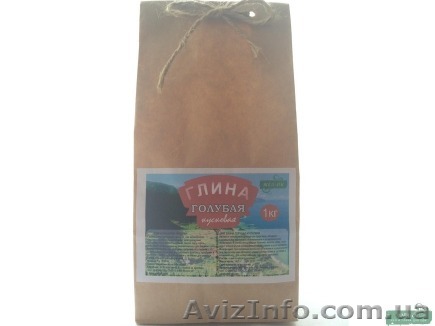 Глина Голубая натуральная кусковая, пакет 1 кг - <ro>Изображение</ro><ru>Изображение</ru> #1, <ru>Объявление</ru> #852393