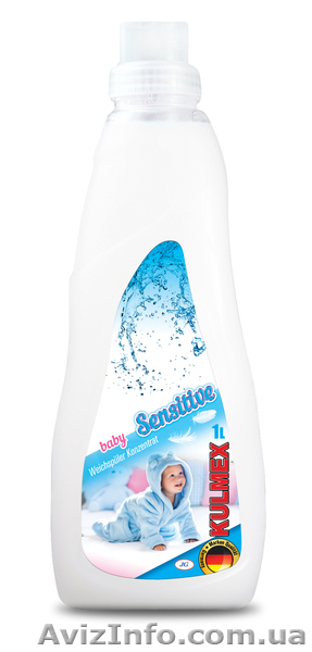 Кондиціонер для дитячих речей KULMEX Sensitive 1л - <ro>Изображение</ro><ru>Изображение</ru> #1, <ru>Объявление</ru> #1643582