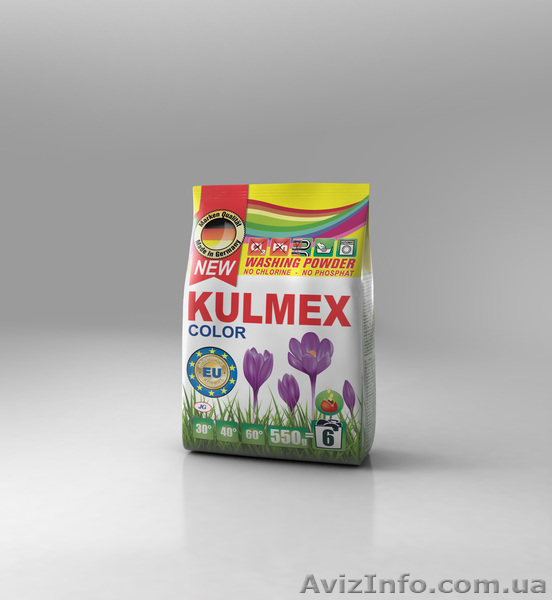 Порошок для кольорових речей KULMEX 550 гр. - <ro>Изображение</ro><ru>Изображение</ru> #1, <ru>Объявление</ru> #1643576