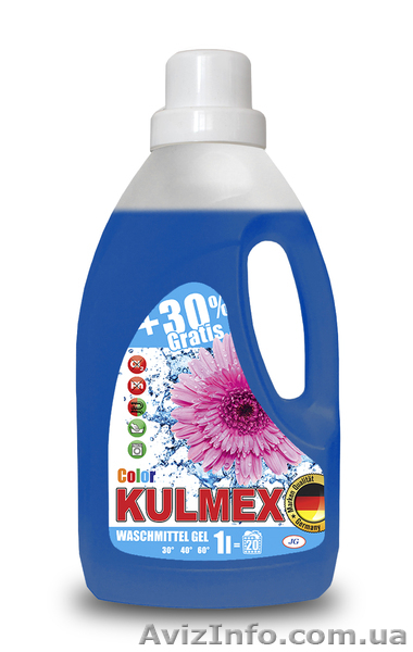 Гель для кольорових речей Kulmex 1л. - <ro>Изображение</ro><ru>Изображение</ru> #1, <ru>Объявление</ru> #1643587