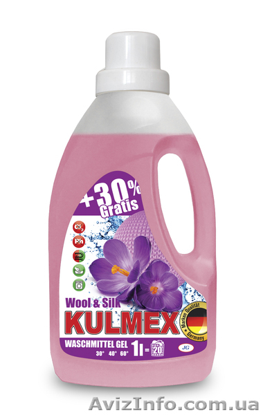 Гель для бавовни і шовку Kulmex 1л. - <ro>Изображение</ro><ru>Изображение</ru> #1, <ru>Объявление</ru> #1643584