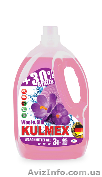 Гель для бавовни і шовку Kulmex 3л. - <ro>Изображение</ro><ru>Изображение</ru> #1, <ru>Объявление</ru> #1643605