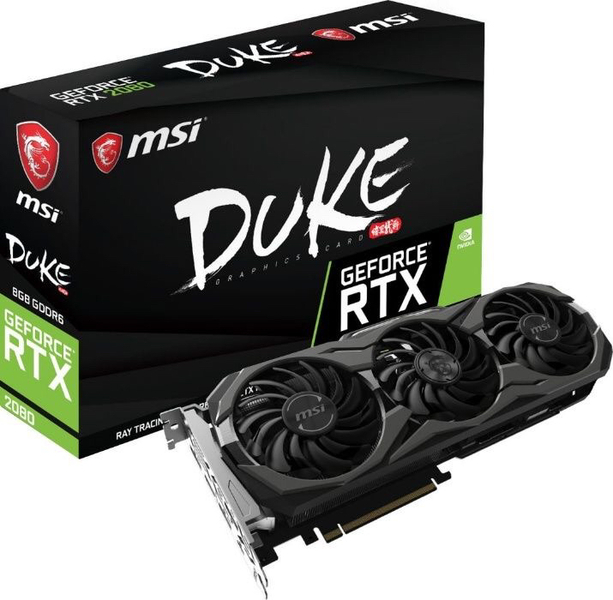 В Наличии. Видеокарта MSI GeForce RTX 2080 DUKE 8G OC - <ro>Изображение</ro><ru>Изображение</ru> #1, <ru>Объявление</ru> #1678098
