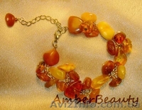 Браслет из янтаря. Авторская работа - <ro>Изображение</ro><ru>Изображение</ru> #1, <ru>Объявление</ru> #632891