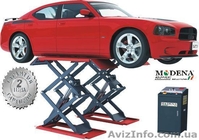 Продам ножничный подъемник МODENA MO-620LP, 3т. напольный. - <ro>Изображение</ro><ru>Изображение</ru> #1, <ru>Объявление</ru> #380497