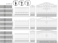 Ковані вироби: ворота, паркан... - <ro>Изображение</ro><ru>Изображение</ru> #3, <ru>Объявление</ru> #783093