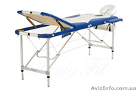 Стол массажный АЛЮМИНИЕВЫЙ 3 сегментный двухцветный - <ro>Изображение</ro><ru>Изображение</ru> #1, <ru>Объявление</ru> #867774