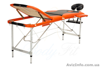 Стол массажный АЛЮМИНИЕВЫЙ 3 сегментный двухцветный - <ro>Изображение</ro><ru>Изображение</ru> #3, <ru>Объявление</ru> #867774