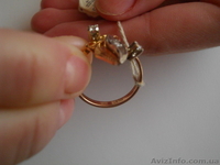 Золотое кольцо с бриллиантами - <ro>Изображение</ro><ru>Изображение</ru> #3, <ru>Объявление</ru> #866328