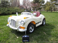 Хит продаж ! Детский электромобиль Mercedes Benz 128 Retro. Бежевый - <ro>Изображение</ro><ru>Изображение</ru> #1, <ru>Объявление</ru> #1004742