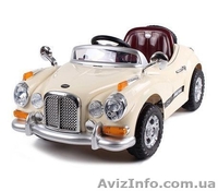 Хит продаж ! Детский электромобиль Mercedes Benz 128 Retro. Бежевый - <ro>Изображение</ro><ru>Изображение</ru> #5, <ru>Объявление</ru> #1004742