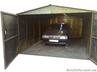 металевий гараж швидкозбірний з металу - <ro>Изображение</ro><ru>Изображение</ru> #3, <ru>Объявление</ru> #1029978
