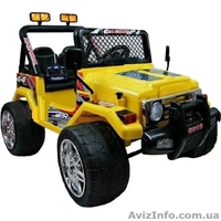 Новинка!!!  Детский электромобиль 618R + Д/У ЖЕЛТЫЙ - <ro>Изображение</ro><ru>Изображение</ru> #1, <ru>Объявление</ru> #1089225