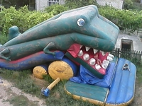 Батут-горка "Крокодил" большой.Срочно. - <ro>Изображение</ro><ru>Изображение</ru> #1, <ru>Объявление</ru> #1123221