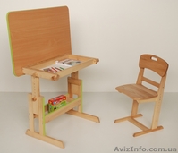 Парта и стул "Розумчик" - <ro>Изображение</ro><ru>Изображение</ru> #2, <ru>Объявление</ru> #1249044