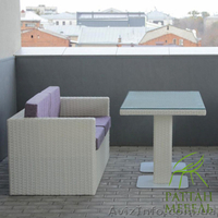 Плетеный диван из искусственного ротанга Франк  - <ro>Изображение</ro><ru>Изображение</ru> #2, <ru>Объявление</ru> #1278909