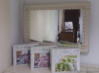 Продам нове дубове ліжко, комод, дзеркало і 2 тумби  (білий+золото) - <ro>Изображение</ro><ru>Изображение</ru> #3, <ru>Объявление</ru> #1415268