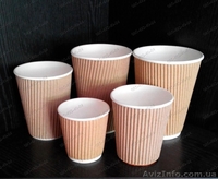 Одноразовые гофрированные стаканчики - <ro>Изображение</ro><ru>Изображение</ru> #1, <ru>Объявление</ru> #1485510
