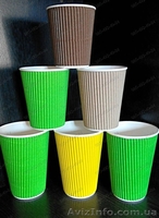 Одноразовые гофрированные стаканчики - <ro>Изображение</ro><ru>Изображение</ru> #6, <ru>Объявление</ru> #1485510