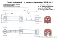 Конвейер подвесной цепной грузонесущий для порошковой покраски - <ro>Изображение</ro><ru>Изображение</ru> #1, <ru>Объявление</ru> #1494157