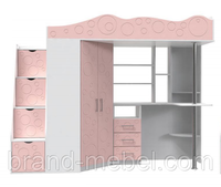 Ліжко горище ДМ 37 МДФ серії Binky - <ro>Изображение</ro><ru>Изображение</ru> #3, <ru>Объявление</ru> #1451135