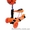 Музыкальный самокат Scooter Micro Mini оранжевый #1416081