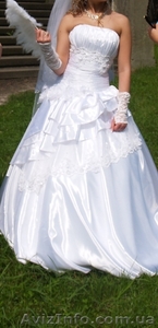 біле, весільне плаття супер - <ro>Изображение</ro><ru>Изображение</ru> #1, <ru>Объявление</ru> #10956