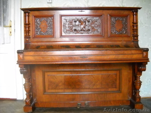 Антикварное немецкое фортепиано 19 века - <ro>Изображение</ro><ru>Изображение</ru> #1, <ru>Объявление</ru> #405305