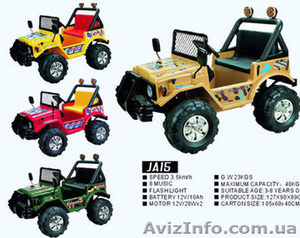 Внимание! Продам детский электромобиль Jeep A15 - <ro>Изображение</ro><ru>Изображение</ru> #1, <ru>Объявление</ru> #549675