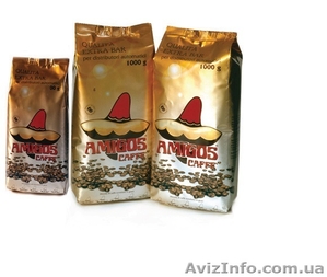 оптовая продажа зернового кофе тм amigos молотый кофе опт от 19 гр. - <ro>Изображение</ro><ru>Изображение</ru> #5, <ru>Объявление</ru> #742167