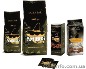 продажа зернового кофе amigos молотый кофе amigos итальянский кофе