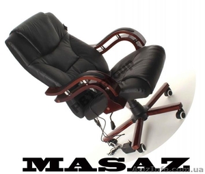Кожаное кресло с массажем, кресло массажное кожаное купить, кресло из кожи - <ro>Изображение</ro><ru>Изображение</ru> #1, <ru>Объявление</ru> #794732