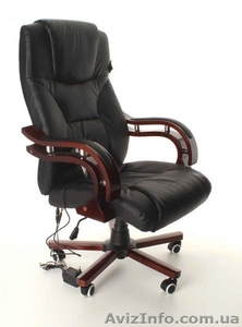 Кожаное кресло с массажем, кресло массажное кожаное купить, кресло из кожи - <ro>Изображение</ro><ru>Изображение</ru> #2, <ru>Объявление</ru> #794732