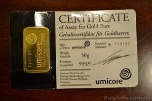 Продажа золота 999,9 - <ro>Изображение</ro><ru>Изображение</ru> #1, <ru>Объявление</ru> #889362