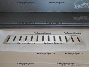 Накладки на задний бампер Chevrolet Aveo с 2006 г.